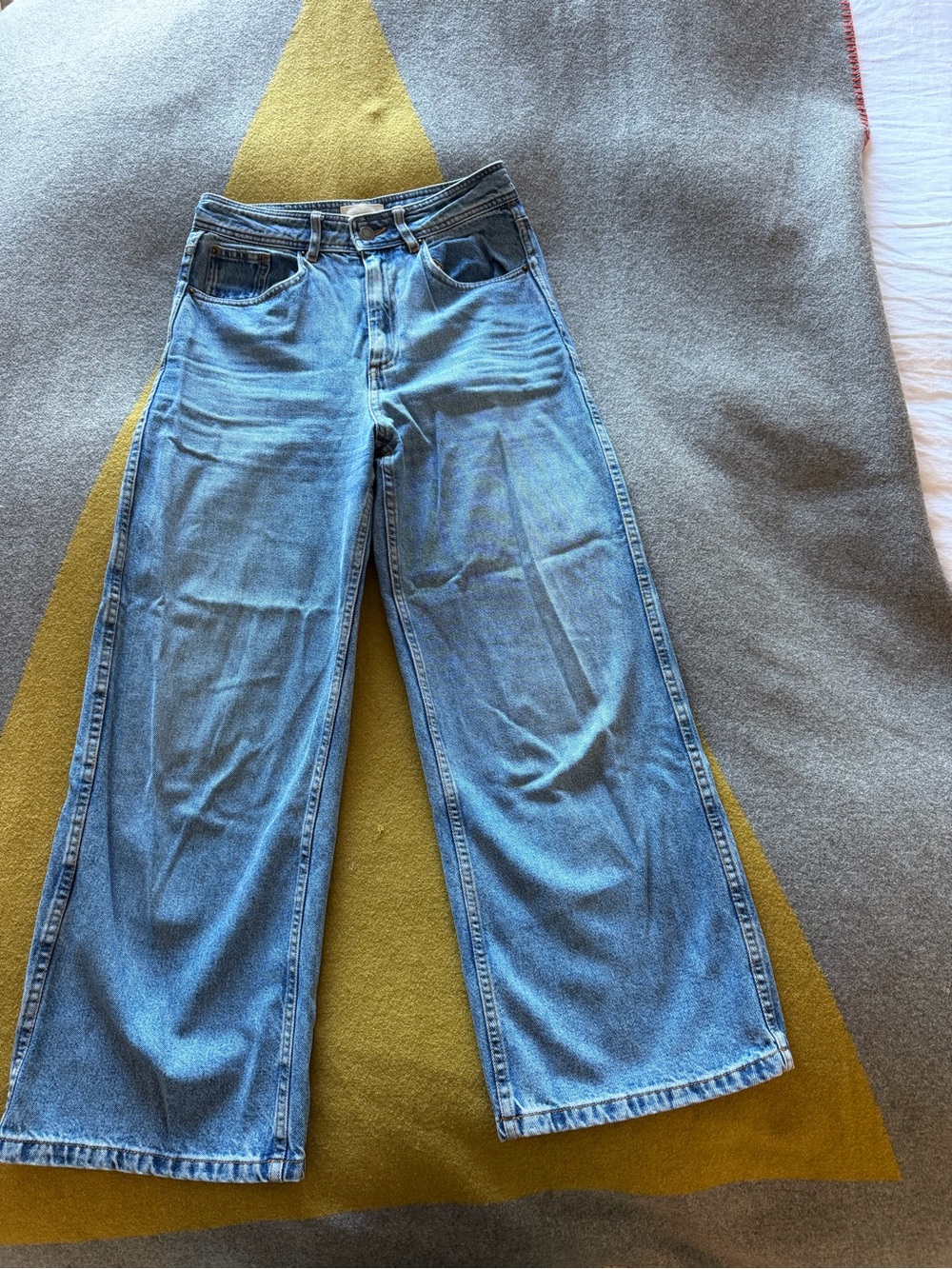 Sezane Denim Blue Le Crop Jeans